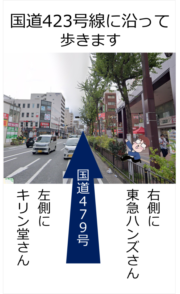 リクールヘア道順